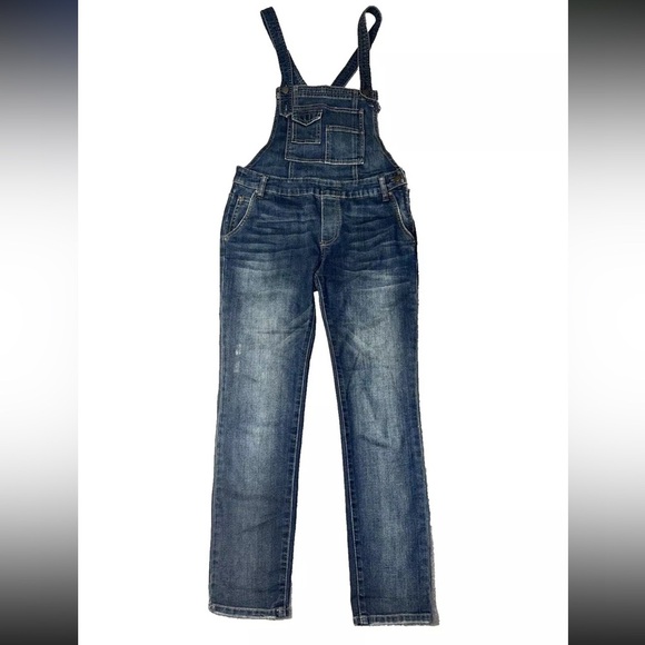 Free People Dark Blue Women's Jeans Overalls - Picture 11 of 15